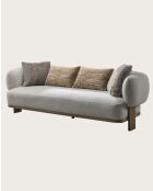 Vigo - Canapé en tissu et bois massif