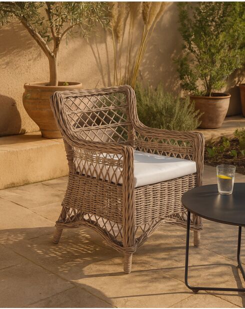 Asana - Fauteuil de jardin en rotin