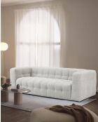 Alto - Canapé capitonné 3 places en tissu