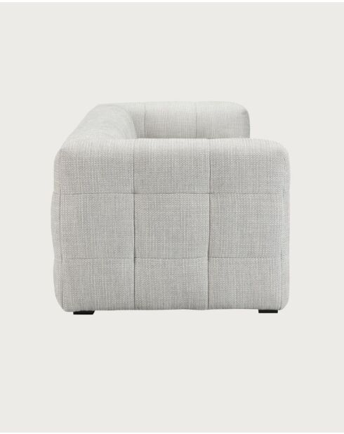 Alto - Canapé capitonné 3 places en tissu