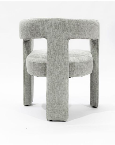 Lagon - Fauteuil de salon gris en tissu design