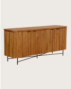 Opéra - Buffet rétro en bois de teck recyclé