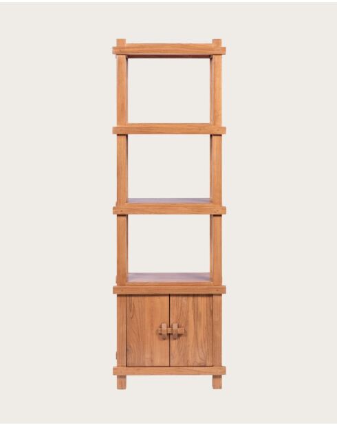 Nara - Grande étagère en teck massif