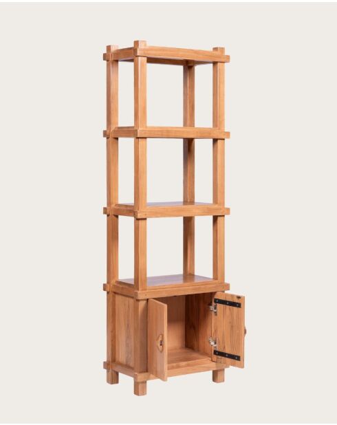 Nara - Grande étagère en teck massif
