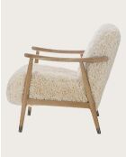 Lina - Fauteuil en bois massif
