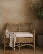 Asana - Canapé de jardin en rotin