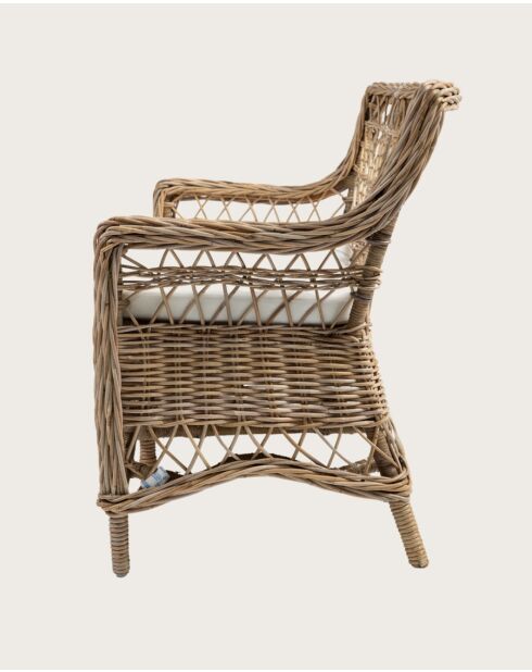 Asana - Canapé de jardin en rotin