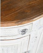 Argo - Enfilade en bois massif de manguier blanc