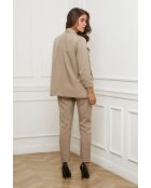 Pantaloni Armel Taupe