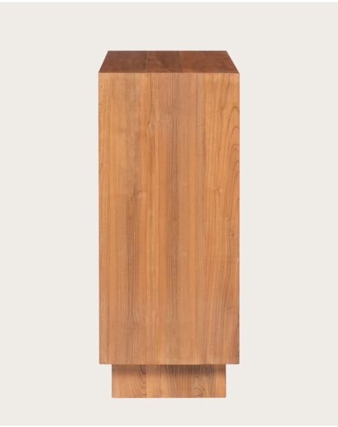 Dinda - Commode en bois massif de teck