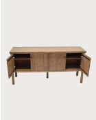 Yara - Buffet en bois massif de teck 170 cm