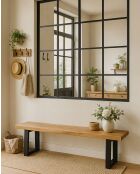 DEMPO - Banc en bois massif de suar