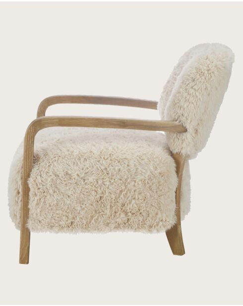 Anna - Fauteuil en bois massif