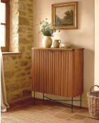 Opéra - Buffet 2 portes en teck recyclé