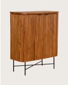 Opéra - Buffet 2 portes en teck recyclé