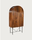 Vorno - Armoire en bois massif de manguier sculptée