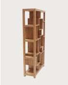 Maze - Étagère en bois massif de Teck