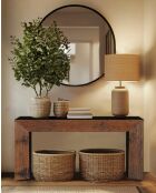 Luma - Console en bois massif de manguier