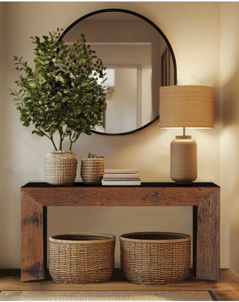 Luma - Console en bois massif de manguier