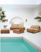 Sunda - Salon de jardin en rotin tressé