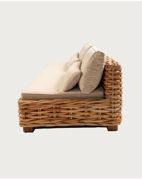 Sunda - Salon de jardin en rotin tressé