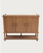 NARA - Grand buffet en bois de teck 160 cm - Style asiatique