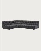 Volg - Canapé d'angle modulable en tissu