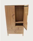 Kyoto - Armoire en bois massif de teck 105cm