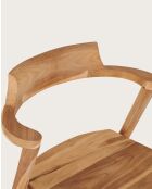 Lot de 2 Chaise Osaka en teck massif