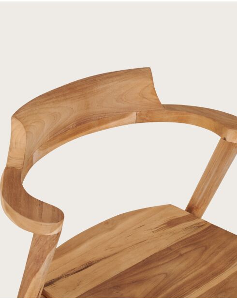 Lot de 2 Chaise Osaka en teck massif
