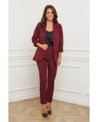 Pantalon Armel Bordeaux