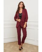 Pantalon Armel Bordeaux