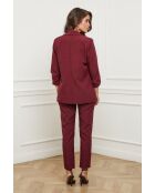 Pantalon Armel Bordeaux
