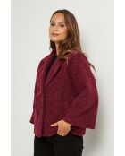 Manteau Sofie bordeaux