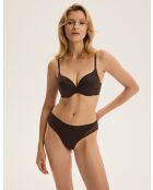 Soutien-gorge K Cleary Chocolat Noir