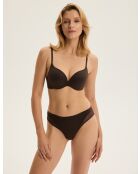 Soutien-gorge K Cleary Chocolat Noir