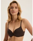 Soutien-gorge K Cleary Chocolat Noir