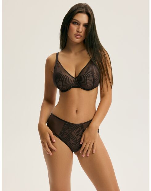Soutien-gorge K Nacre4 Chocolat Noir