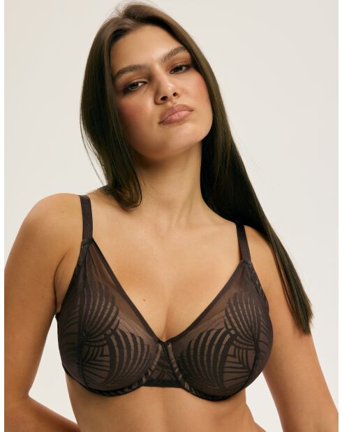 Soutien-gorge K Nacre4 Chocolat Noir