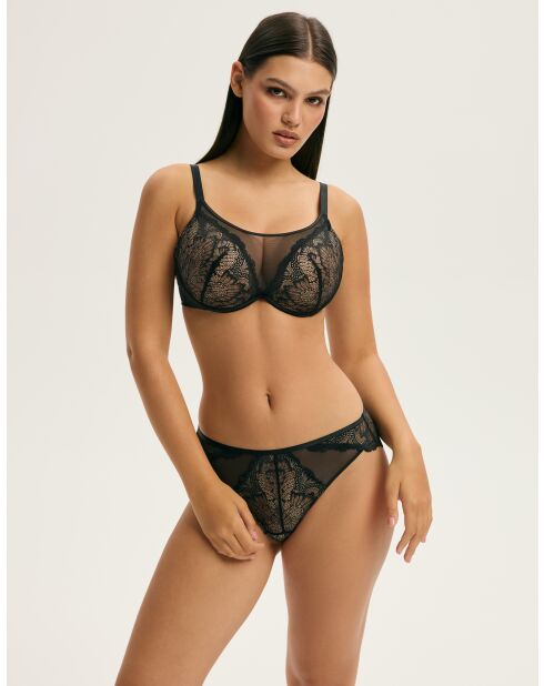 Soutien-gorge K Crown Noir