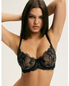 Soutien-gorge K Cecylia 2 Noir/Or