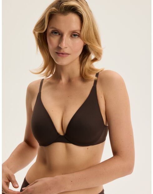 Soutien-gorge K Cleary 2 Chocolat Noir