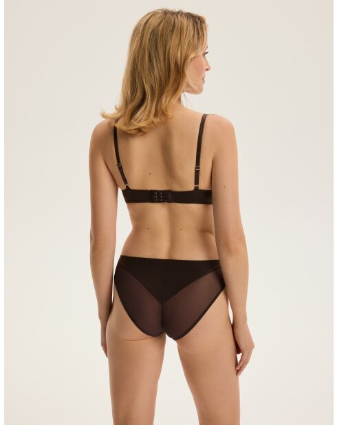 Soutien-gorge K Cleary 2 Chocolat Noir