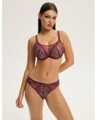 Soutien-gorge K Crown Acajou