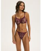 Soutien-gorge K Crown Acajou