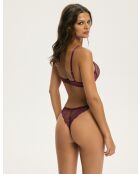 Soutien-gorge K Crown Acajou