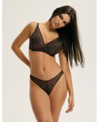 String K Nacre4 Chocolat Noir