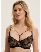 Soutien-gorge K Boa 1 Noir/Or