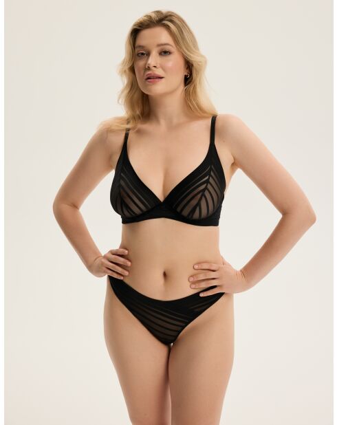 Soutien-gorge K Ciga Noir