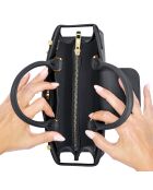 Bolso negro Massy Luxury - 25x19x10 cm
